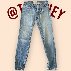 Everlane Women's Washed Blue Jeans